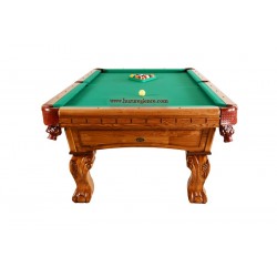 CARVED 8FT POOL 16 TOP BİLARDO MASASI