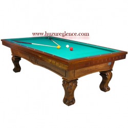 CARVED 8FT CAROM 3 TOP BİLARDO MASASI